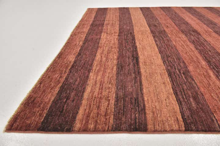 6' 8 x 9' 4 Hand Knotted Kashkuli Gabbeh Wool Rug
