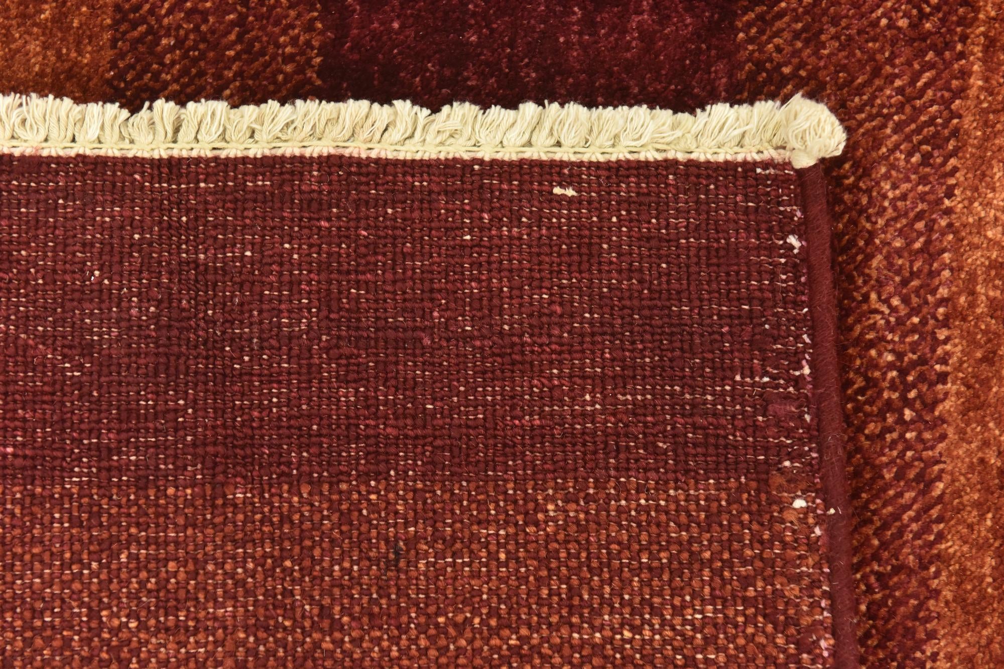 6' 7 x 9' 4 Hand Knotted Kashkuli Gabbeh Wool Rug