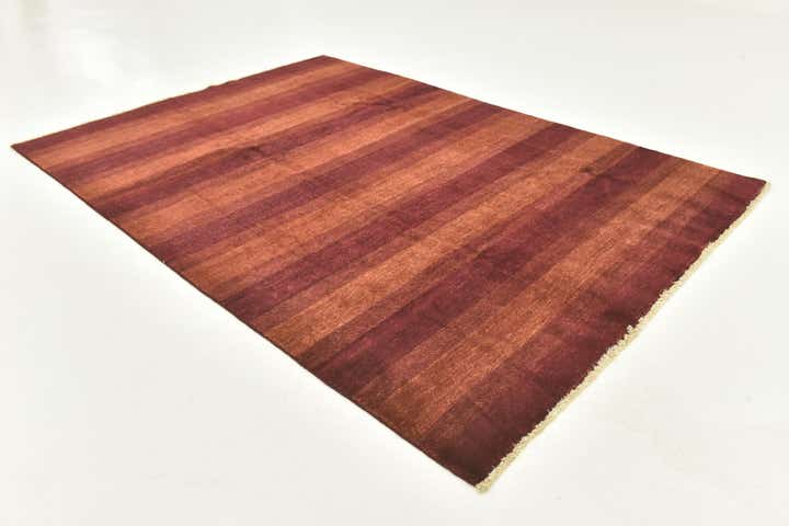 6' 7 x 9' 4 Hand Knotted Kashkuli Gabbeh Wool Rug