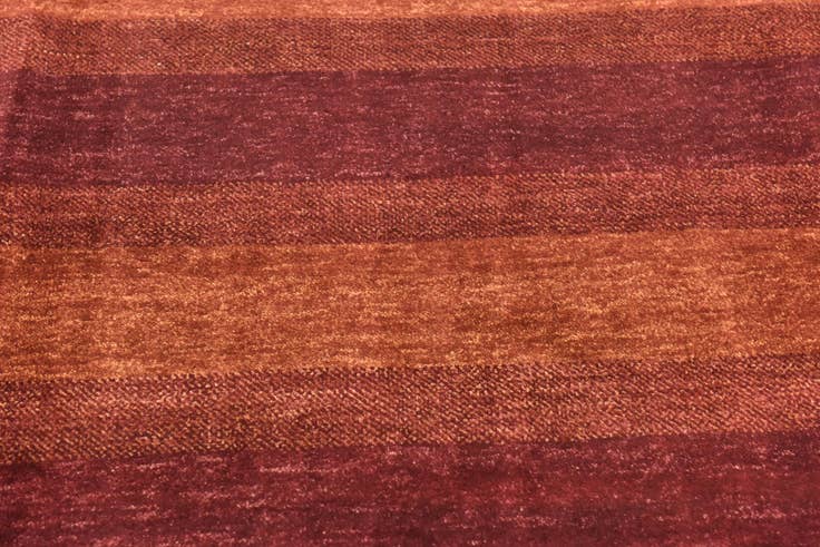 Detail image of 6' 7 x 9' 4 Hand Knotted Kashkuli Gabbeh Wool Rug