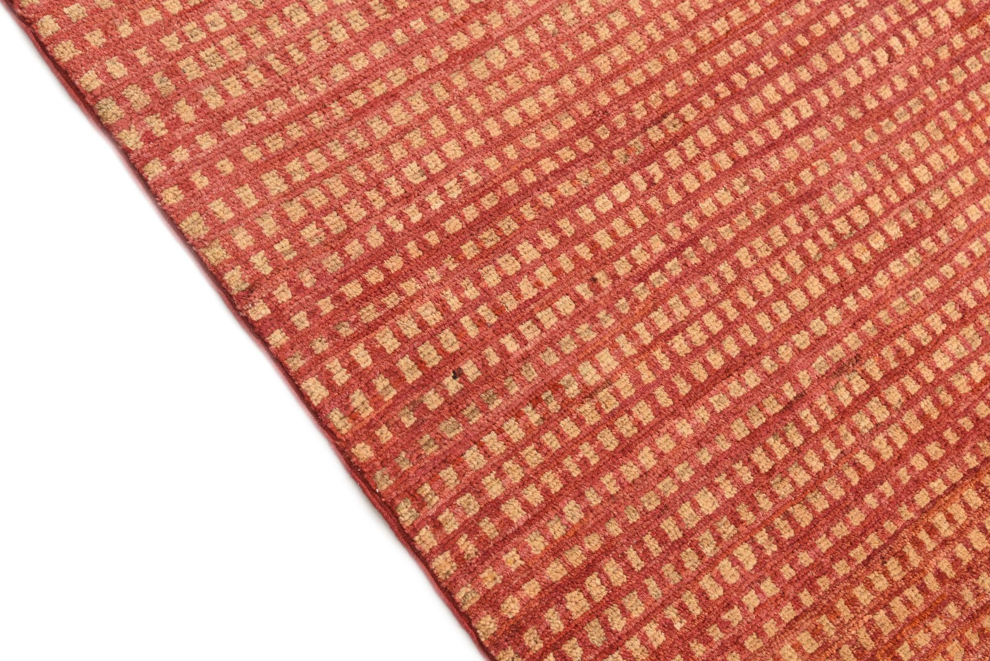 4' 8 x 6' 4 Hand Knotted Kashkuli Gabbeh Wool Rug