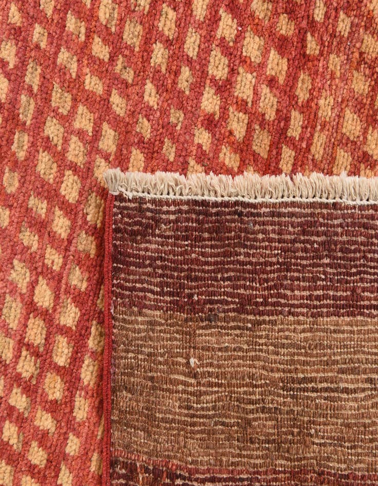 Detail image of 4' 8 x 6' 4  Hand Knotted Kashkuli Gabbeh Wool Rug