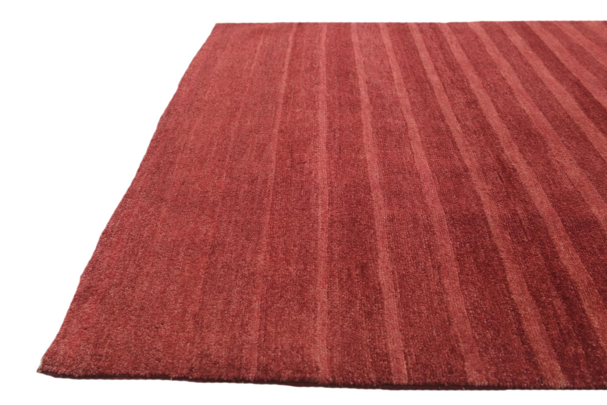 4' 6 x 6' 5 Hand Knotted Kashkuli Gabbeh Oriental Wool Rug