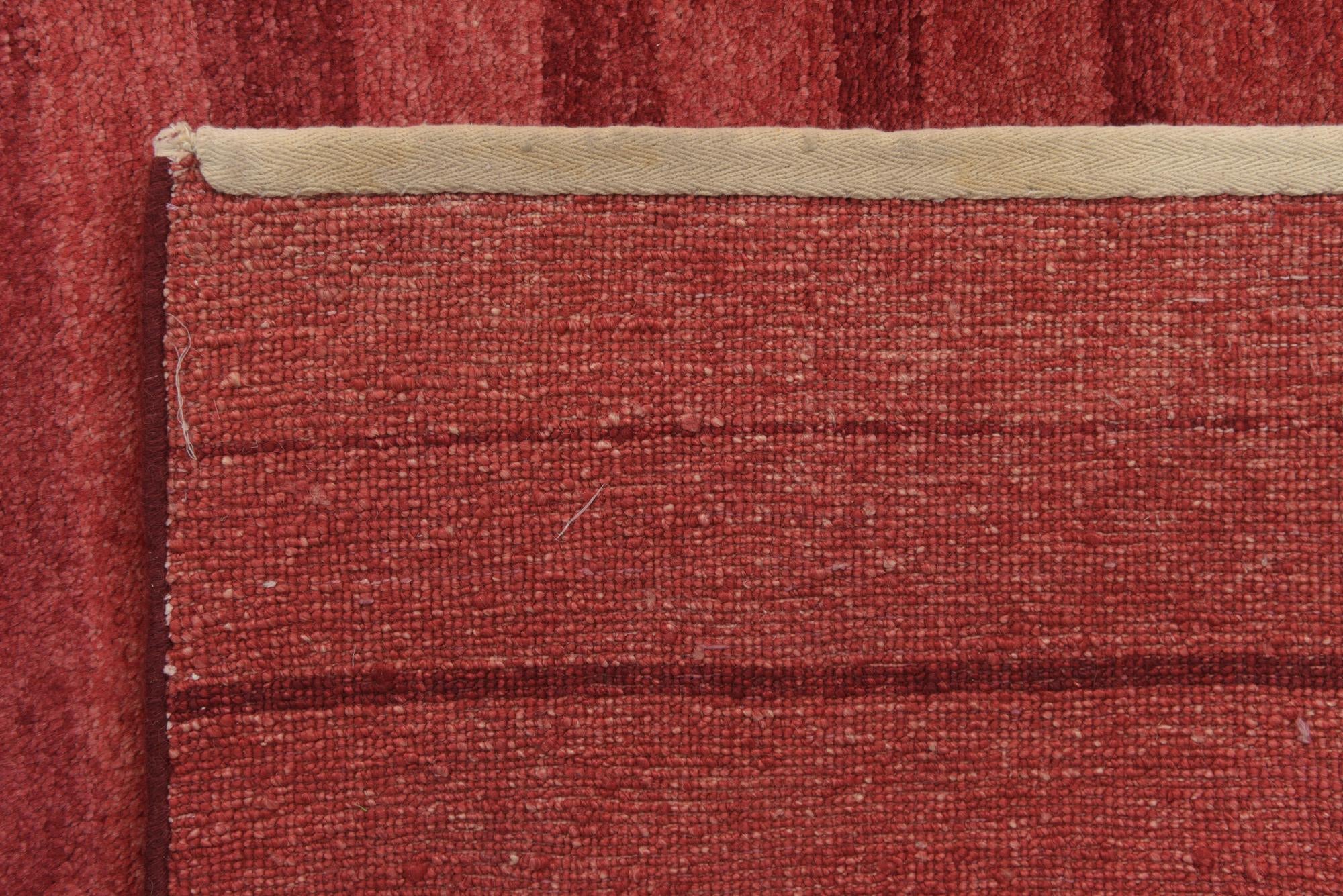 4' 6 x 6' 5 Hand Knotted Kashkuli Gabbeh Oriental Wool Rug