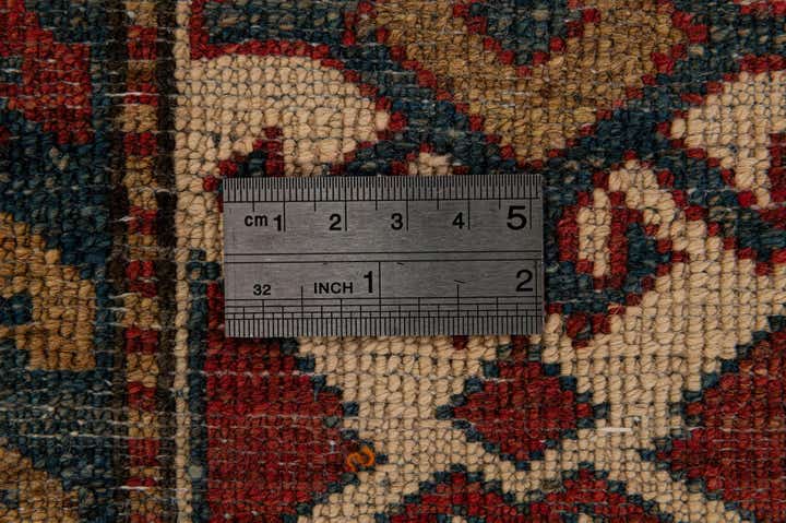 4' 11 x 6' 8 Hand Knotted Kazak Wool Rug