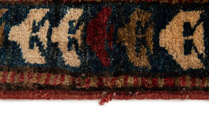 4' 11 x 6' 8 Hand Knotted Kazak Wool Rug
