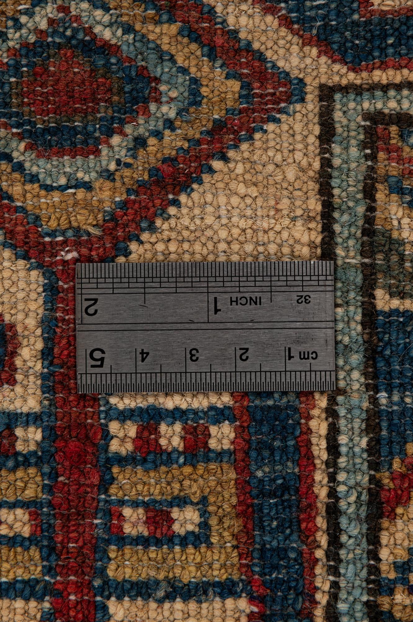 5' x 7' 5 Hand Knotted Kazak Wool Rug