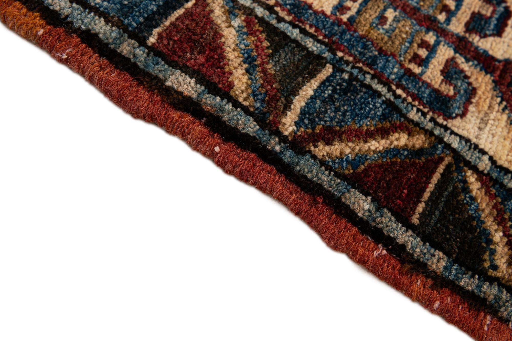 5' x 7' 5 Hand Knotted Kazak Wool Rug