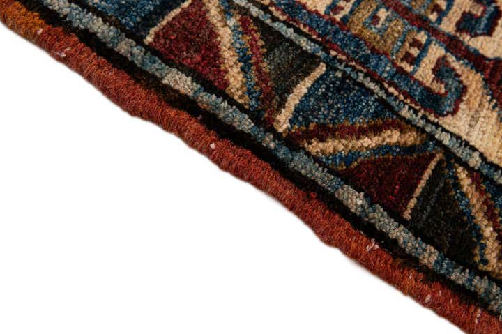 5' x 7' 5 Hand Knotted Kazak Wool Rug