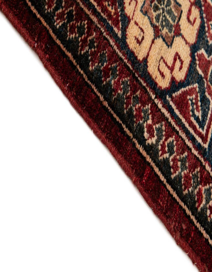 Detail image of 4' 1 x 6' 9  Hand Knotted Kazak Wool Rug