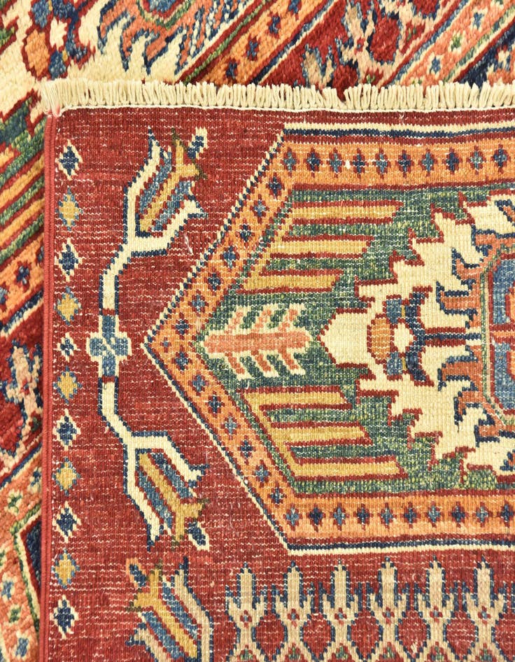 Detail image of 2' 10 x 4'  Hand Knotted Kazak Oriental Rug