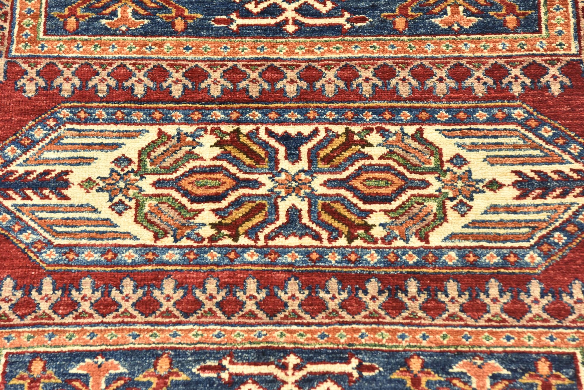 2' 10 x 4' Hand Knotted Kazak Oriental Rug