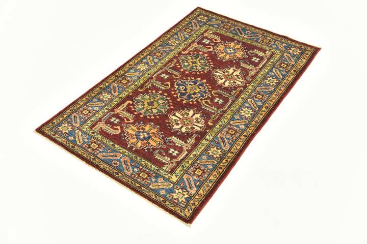 2' 8 x 4' 2 Hand Knotted Kazak Oriental Rug
