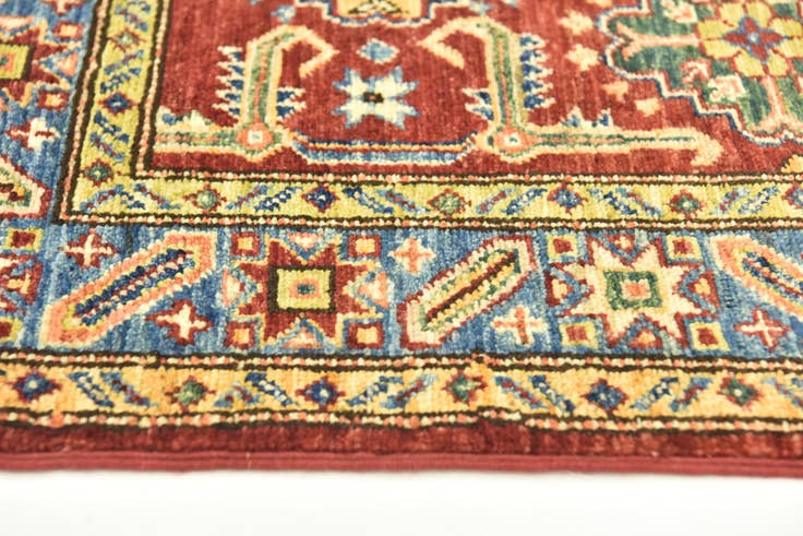 Detail image of 2' 8 x 4' 2 Hand Knotted Kazak Oriental Rug