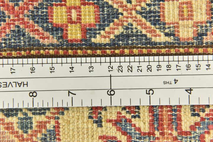 6' 1 x 8' 7 Hand Knotted Kazak Oriental Rug