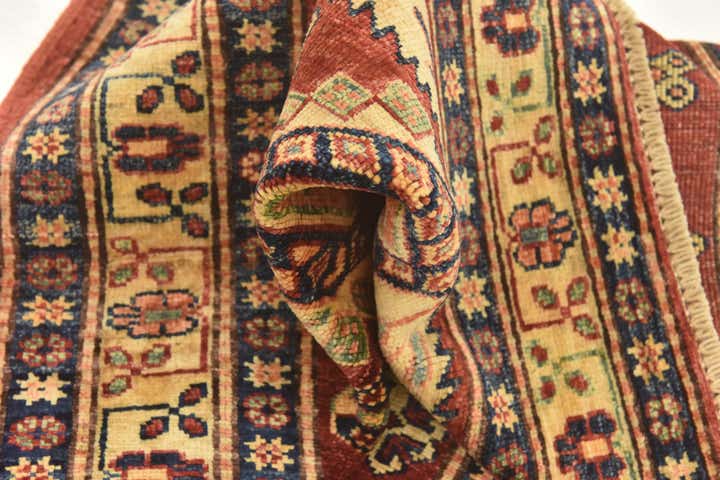 3' 3 x 4' 6 Hand Knotted Kazak Oriental Rug