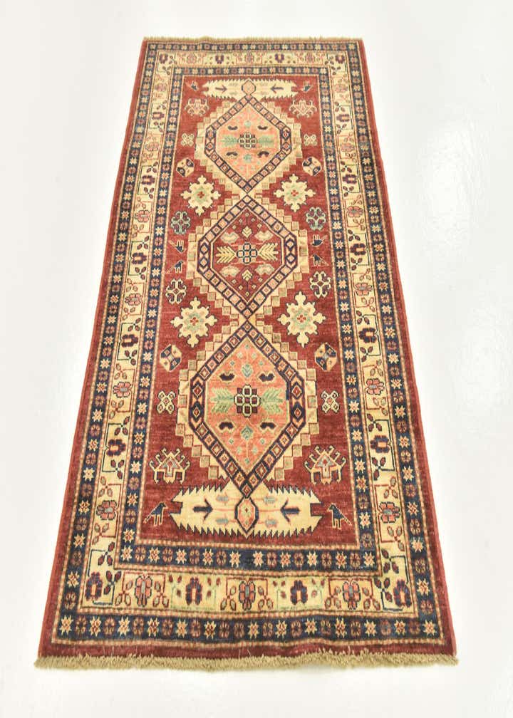 3' 3 x 4' 6 Hand Knotted Kazak Oriental Rug
