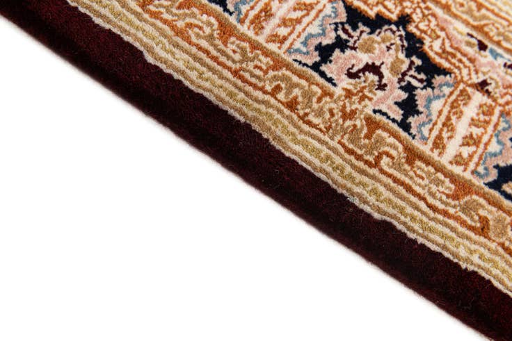 Detail image of 4' 5 x 6' 8 Hand Knotted Kerman Wool Rug
