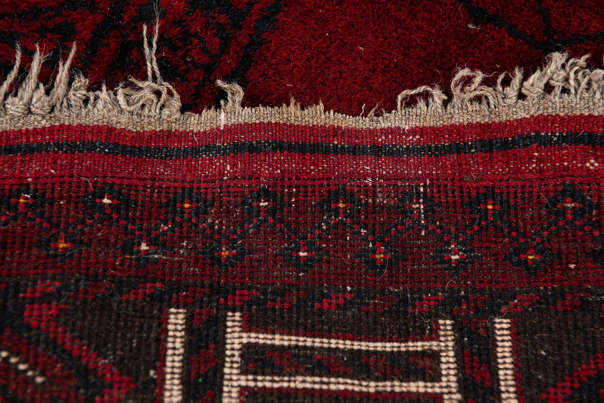 5' 8 x 6' 9 Hand Knotted Khal Mohammadi Oriental Wool Rug