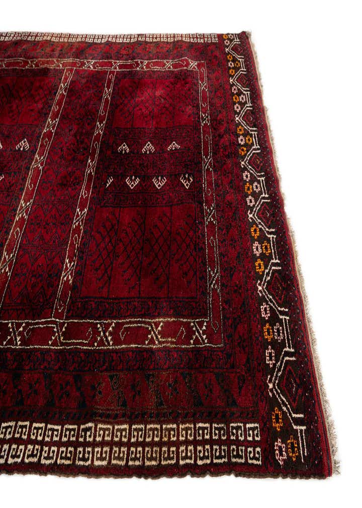 5' 8 x 6' 9 Hand Knotted Khal Mohammadi Oriental Wool Rug