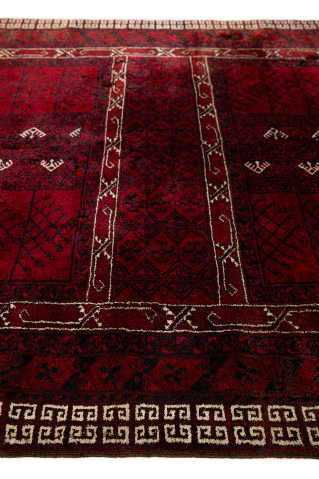 Detail image of 5' 8 x 6' 9 Hand Knotted Khal Mohammadi Oriental Wool Rug
