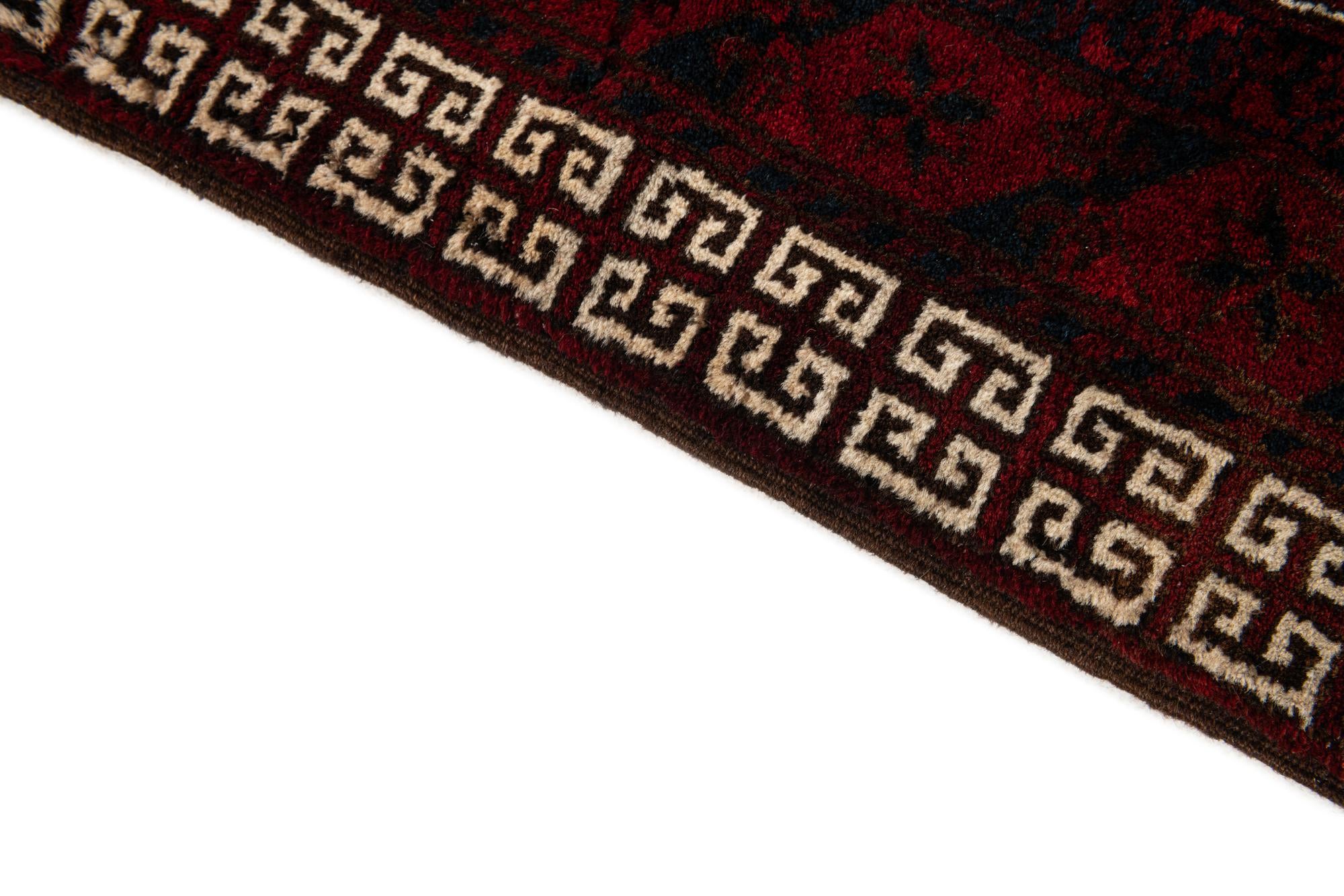 5' 8 x 6' 9 Hand Knotted Khal Mohammadi Oriental Wool Rug
