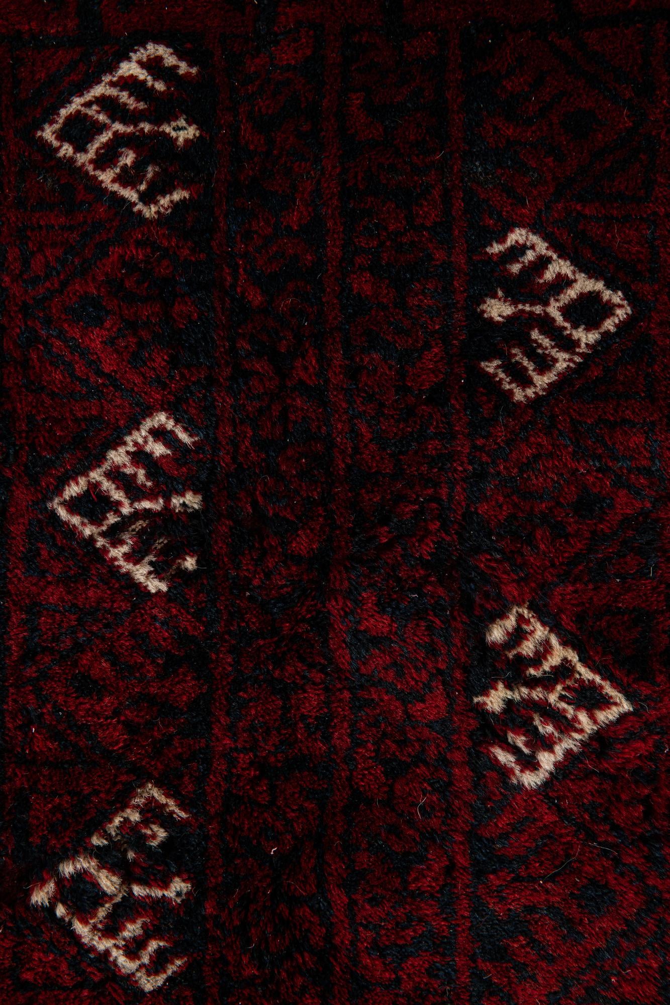 5' 8 x 6' 9 Hand Knotted Khal Mohammadi Oriental Wool Rug