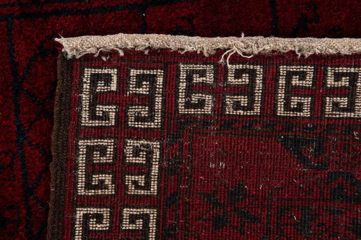 5' 8 x 6' 9 Hand Knotted Khal Mohammadi Oriental Wool Rug