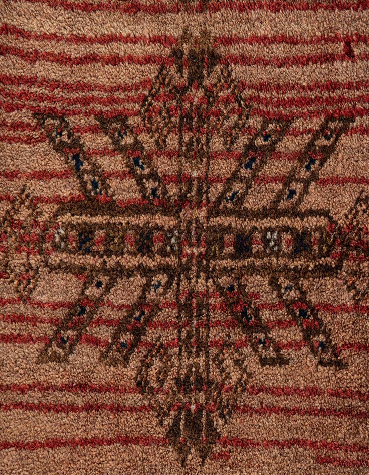 Detail image of 4' 7 x 6' 9  Hand Knotted Khal Mohammadi Oriental Wool Rug