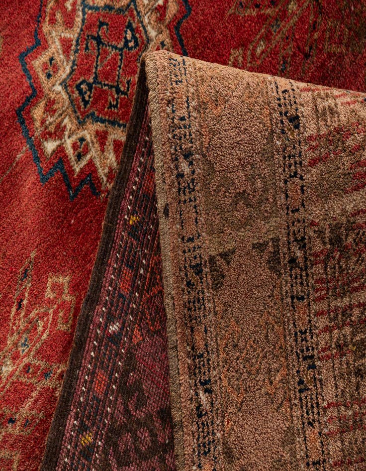 Detail image of 4' 7 x 6' 9  Hand Knotted Khal Mohammadi Oriental Wool Rug