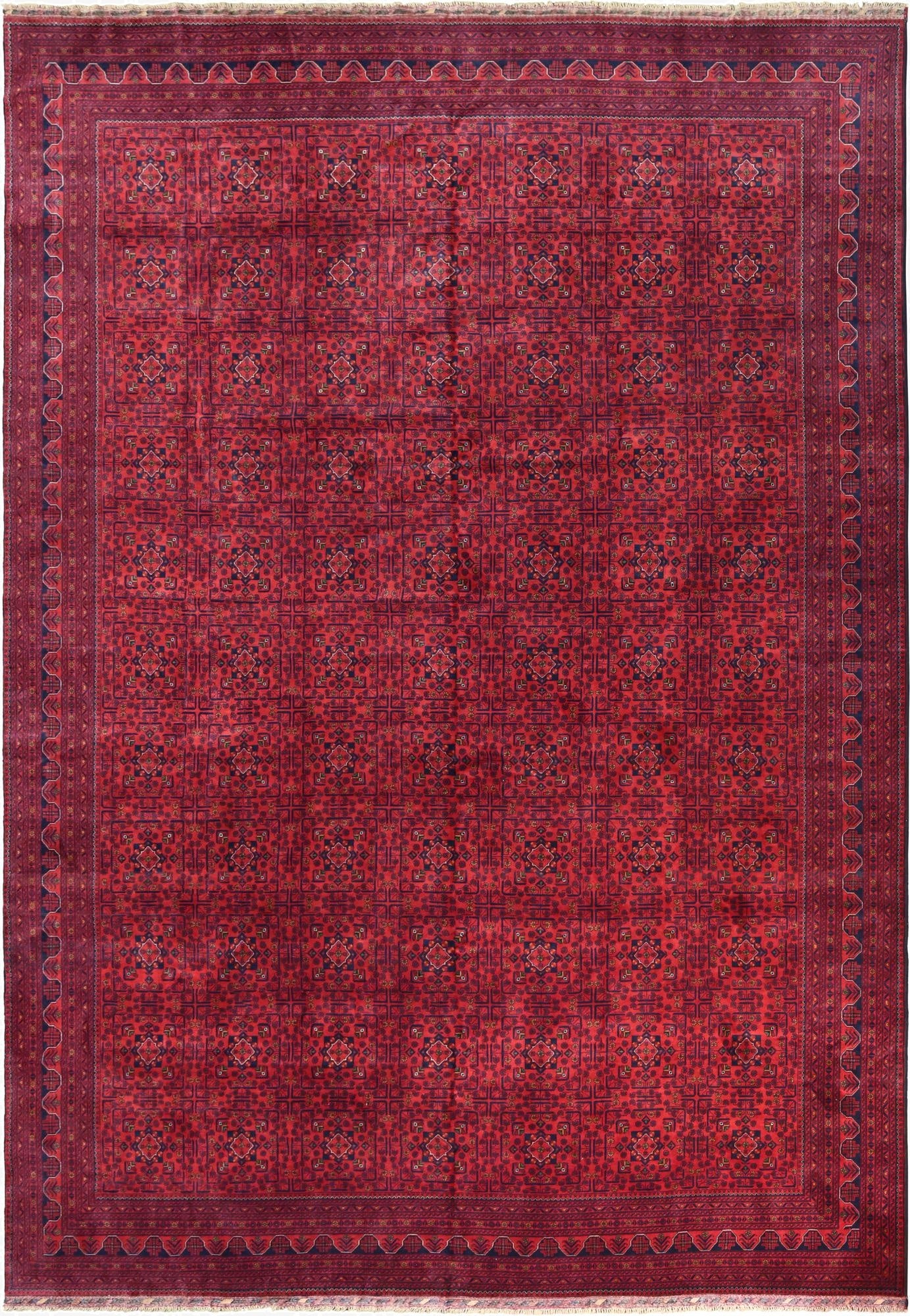 13' x 18' 5  Hand Knotted Khal Mohammadi Wool Rug
