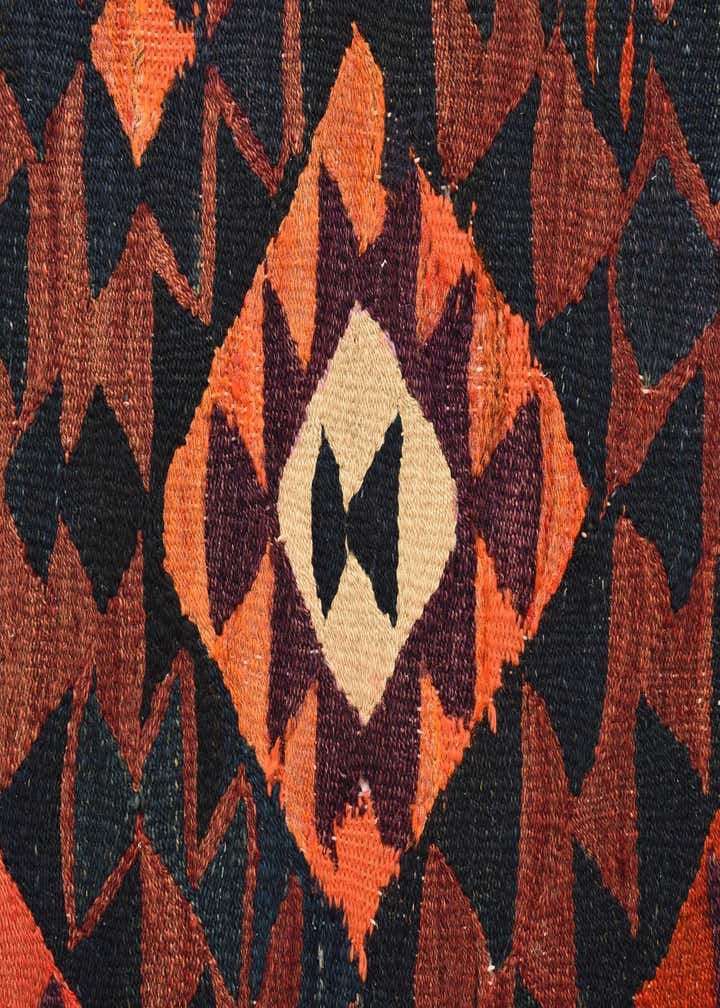 4' 9 x 7' 9 Hand Woven Kilim Fars Wool Rug