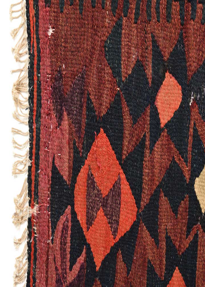 4' 9 x 7' 9 Hand Woven Kilim Fars Wool Rug