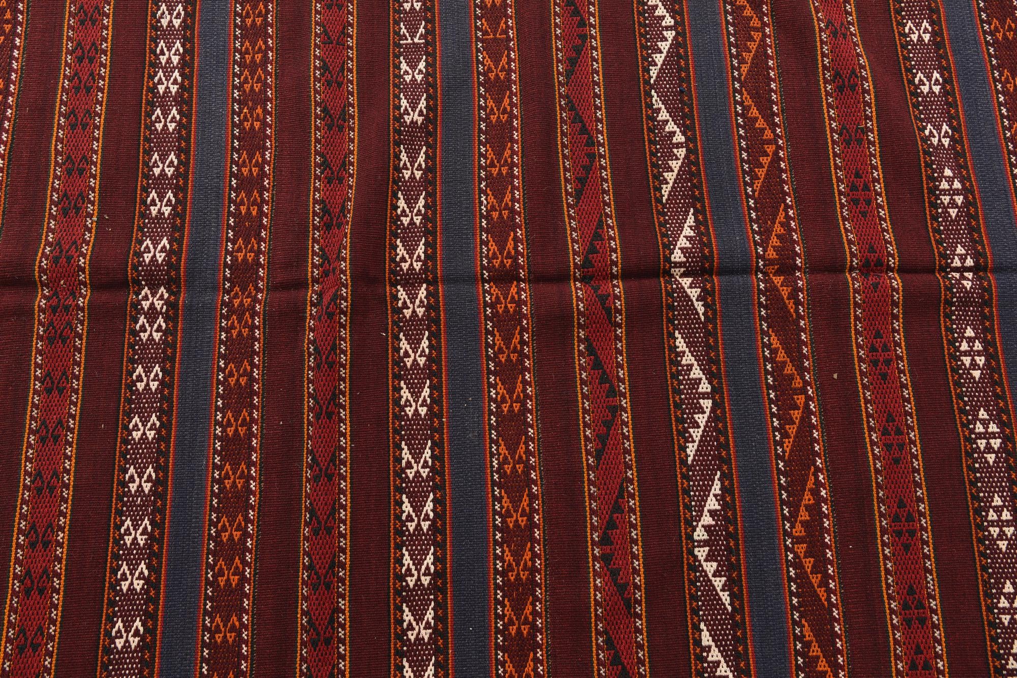 6' x 12' 10 Hand Knotted Kilim Fars Persian Wool Rug