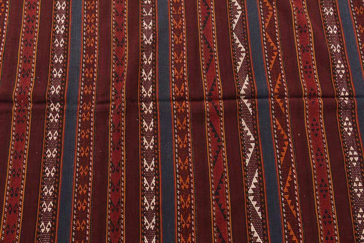 6' x 12' 10 Hand Knotted Kilim Fars Persian Wool Rug