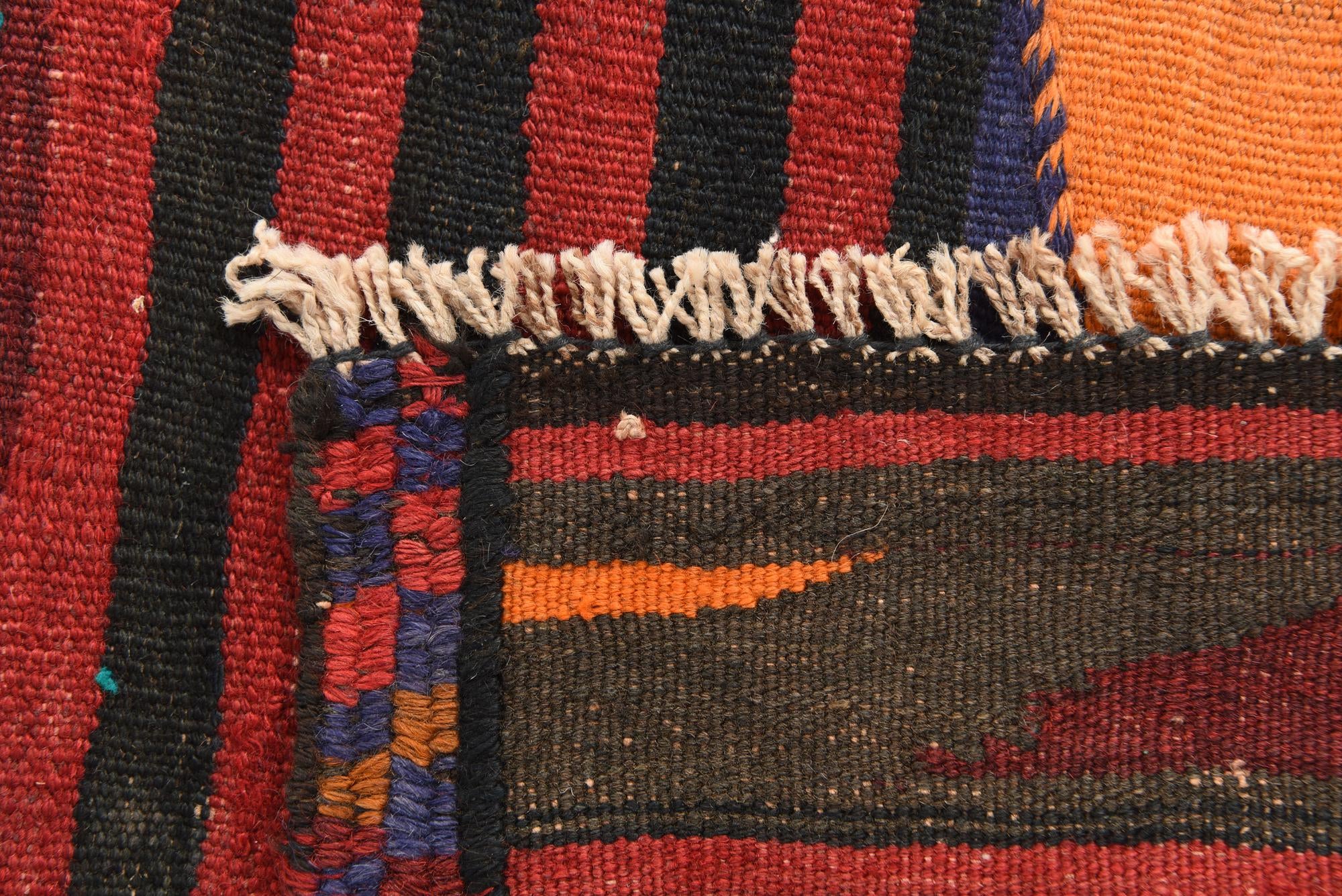 5' 5 x 9' 9 Hand Woven Kilim Fars Wool Rug