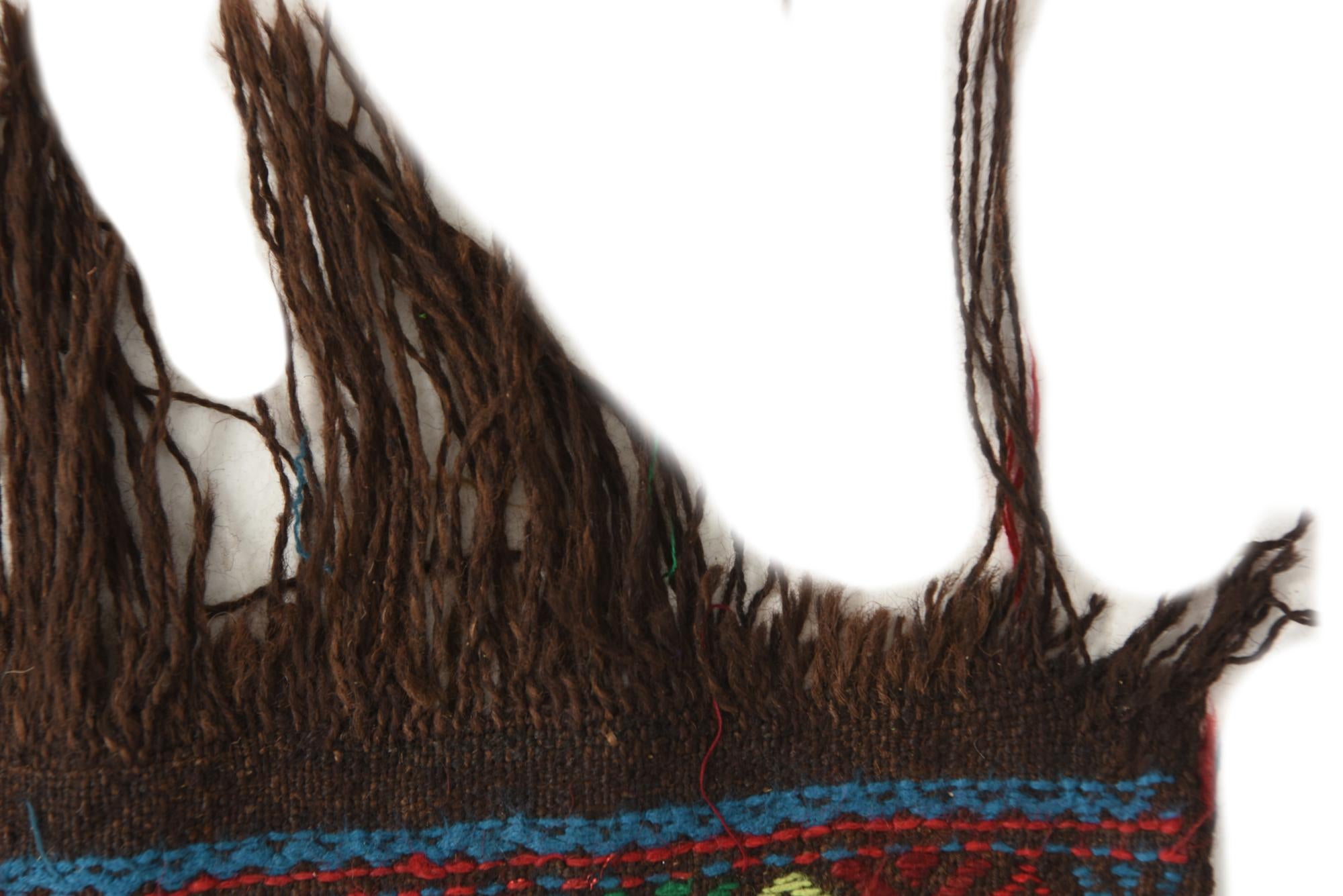 4' 8 x 8' 1 Hand Woven Kilim Fars Wool Rug