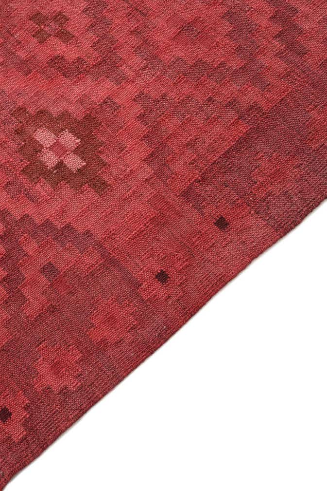 6' 1 x 9' 9 Hand Woven Kilim Fars Wool Rug