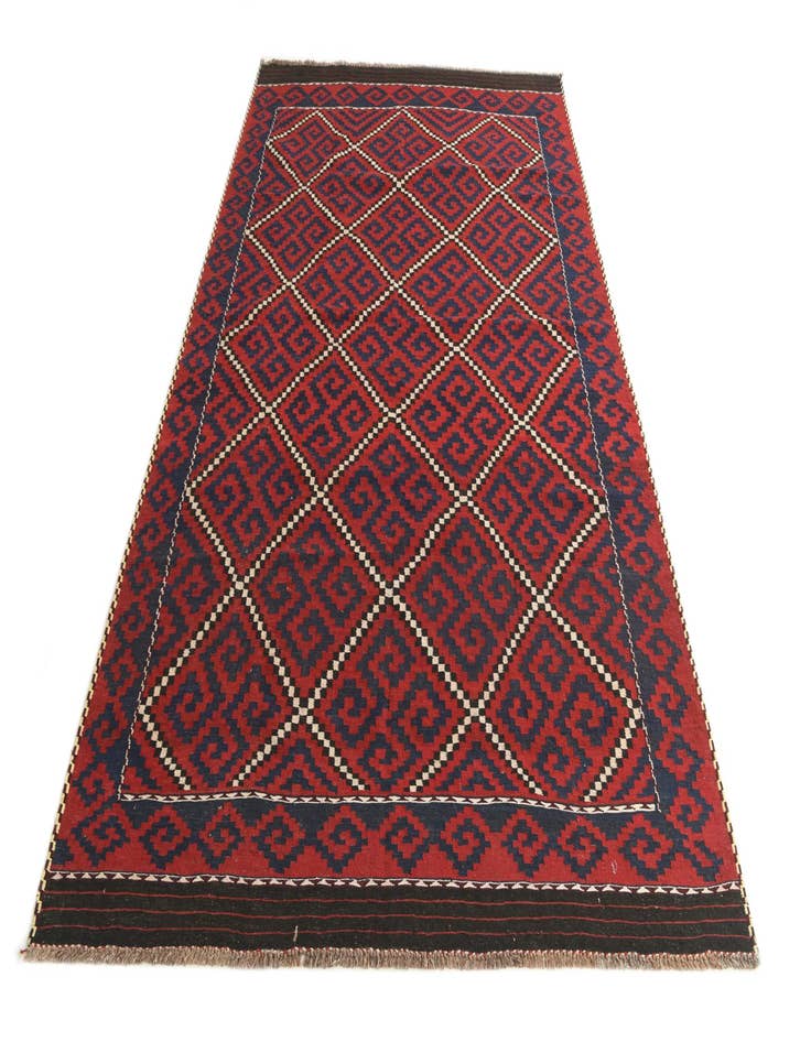 Detail image of 6' 9 x 10' 9  Hand Woven Kilim Fars Wool Rug