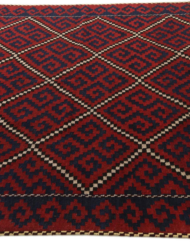 Detail image of 6' 9 x 10' 9  Hand Woven Kilim Fars Wool Rug