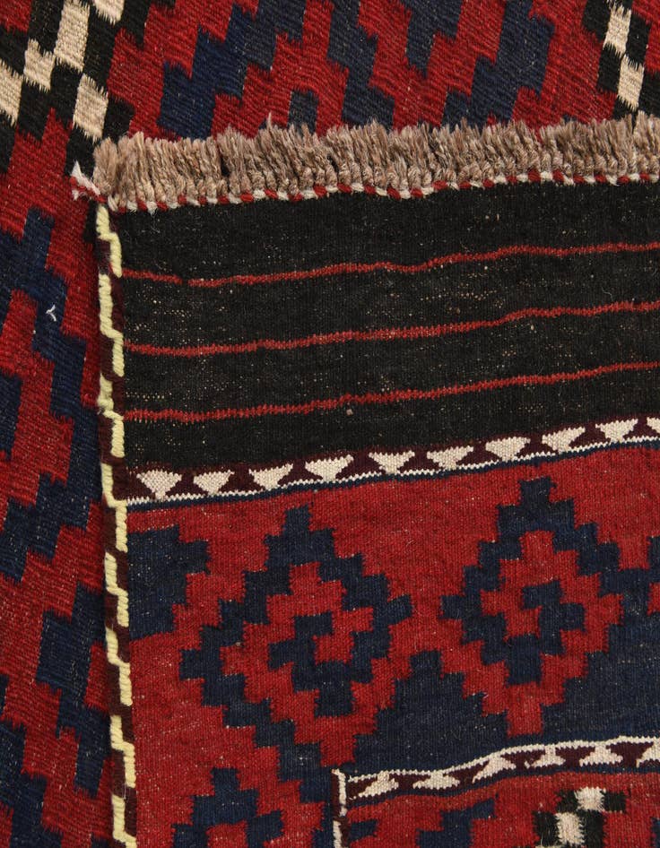 Detail image of 6' 9 x 10' 9  Hand Woven Kilim Fars Wool Rug