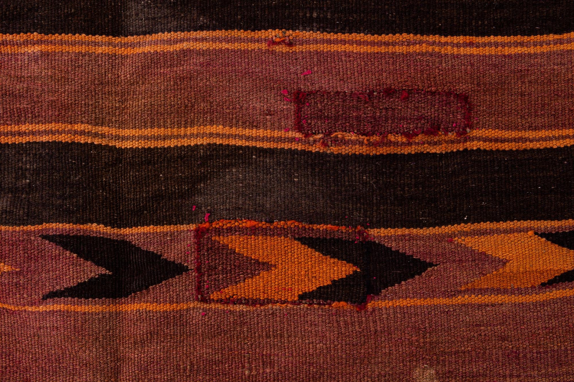 150cm x 250cm Tejido a mano Kilim Fars Alfombra Lana