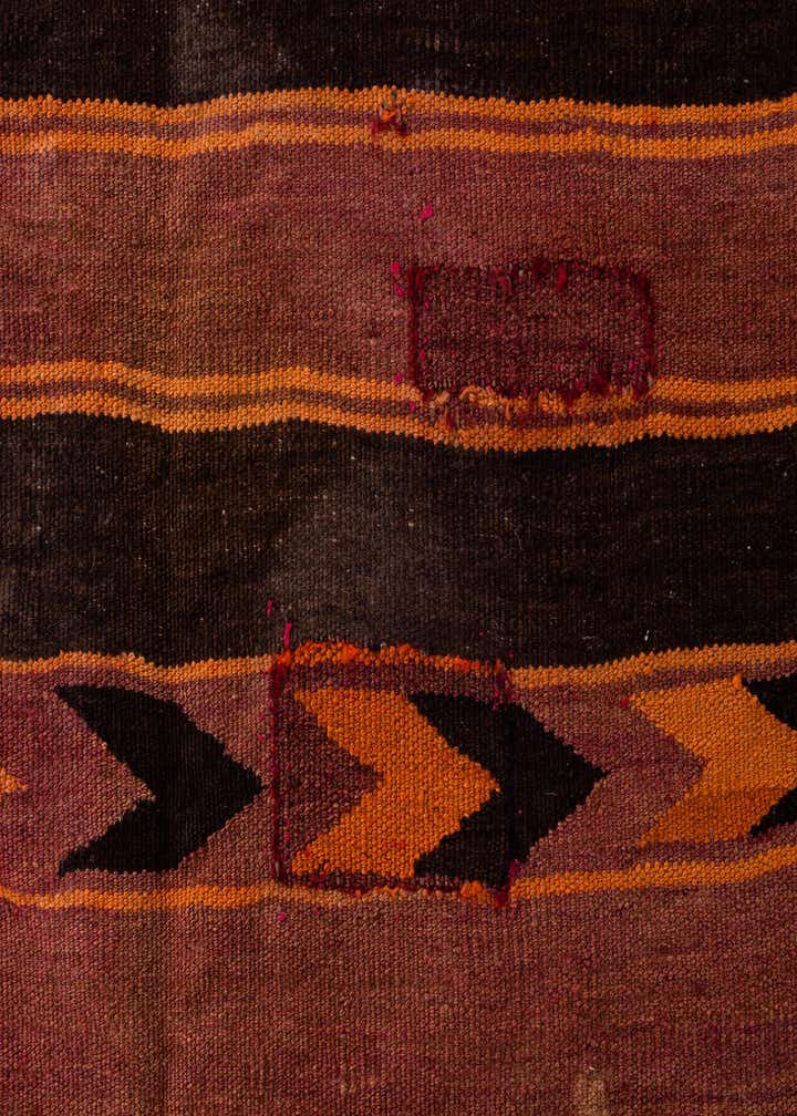 5' x 8' 3 Hand Woven Kilim Fars Wool Rug