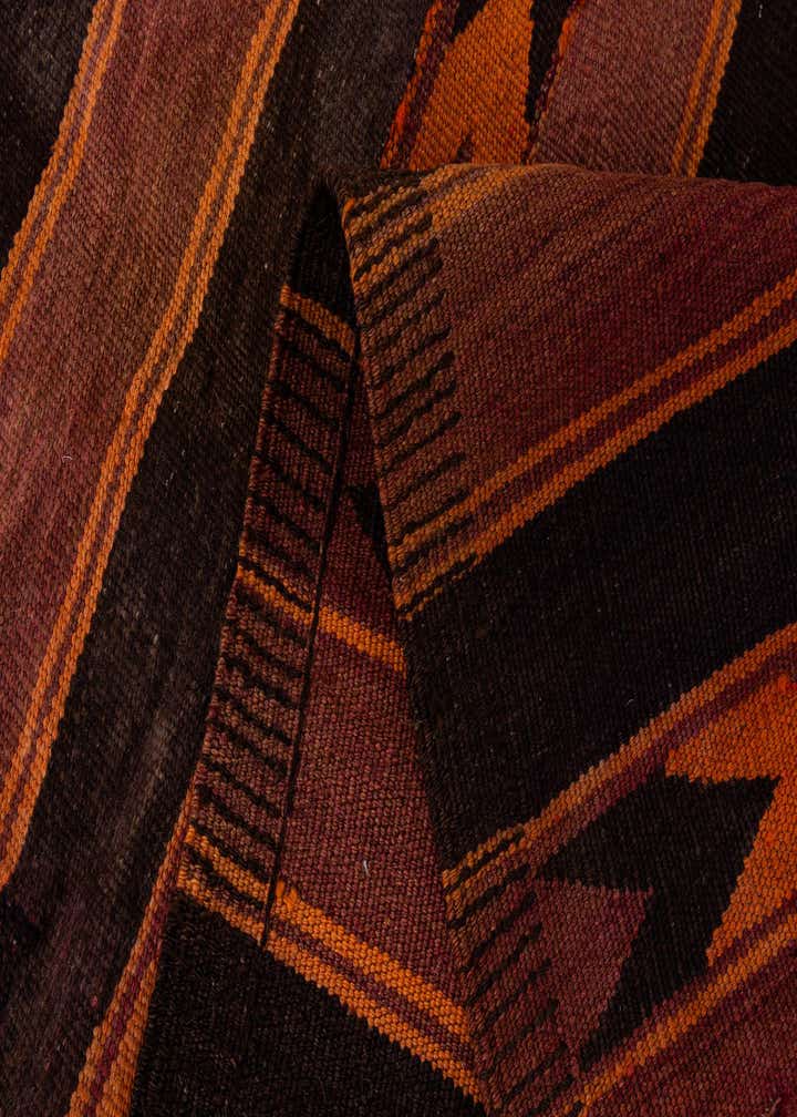 5' x 8' 3 Hand Woven Kilim Fars Wool Rug