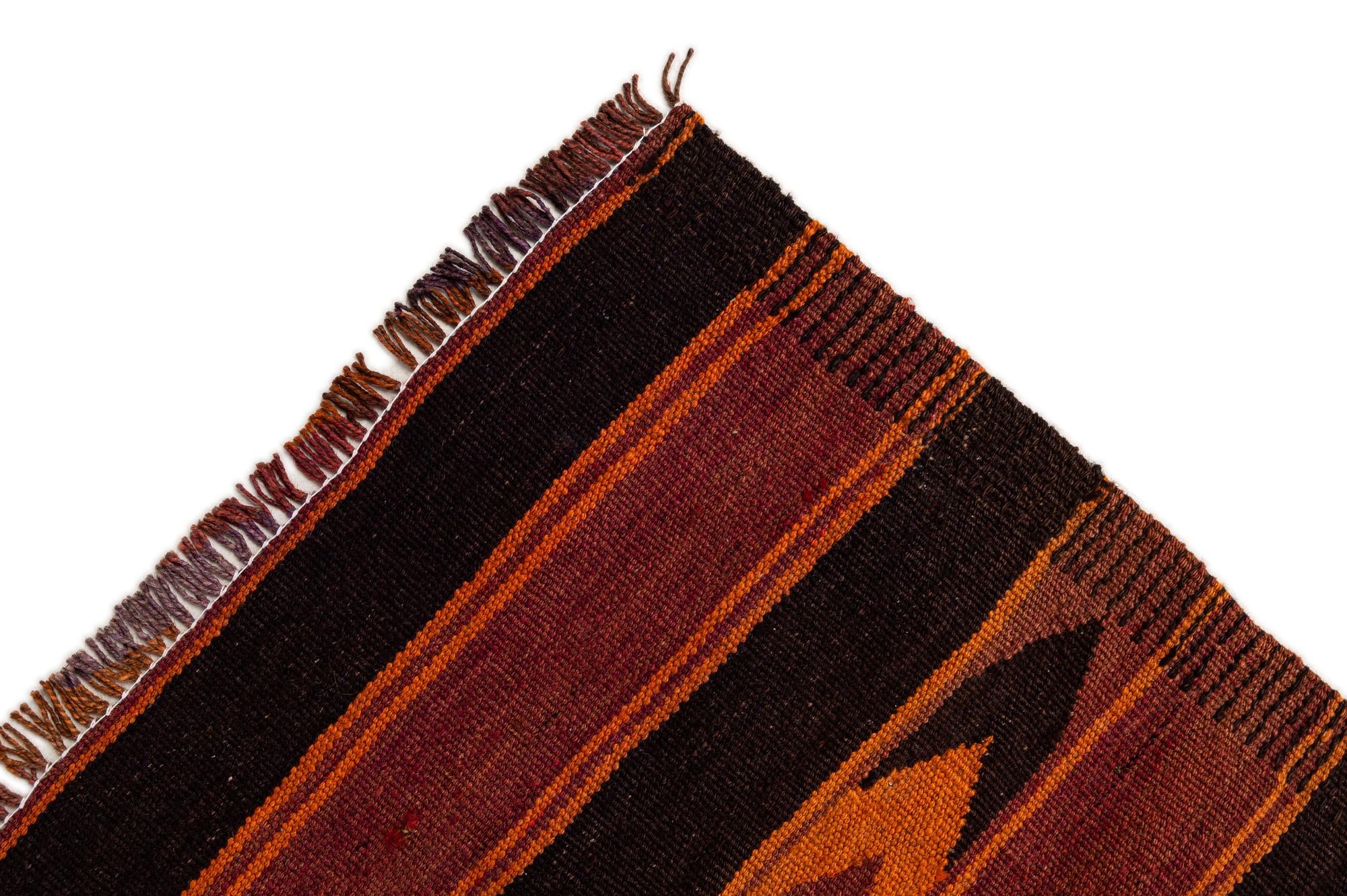 150cm x 250cm Tejido a mano Kilim Fars Alfombra Lana