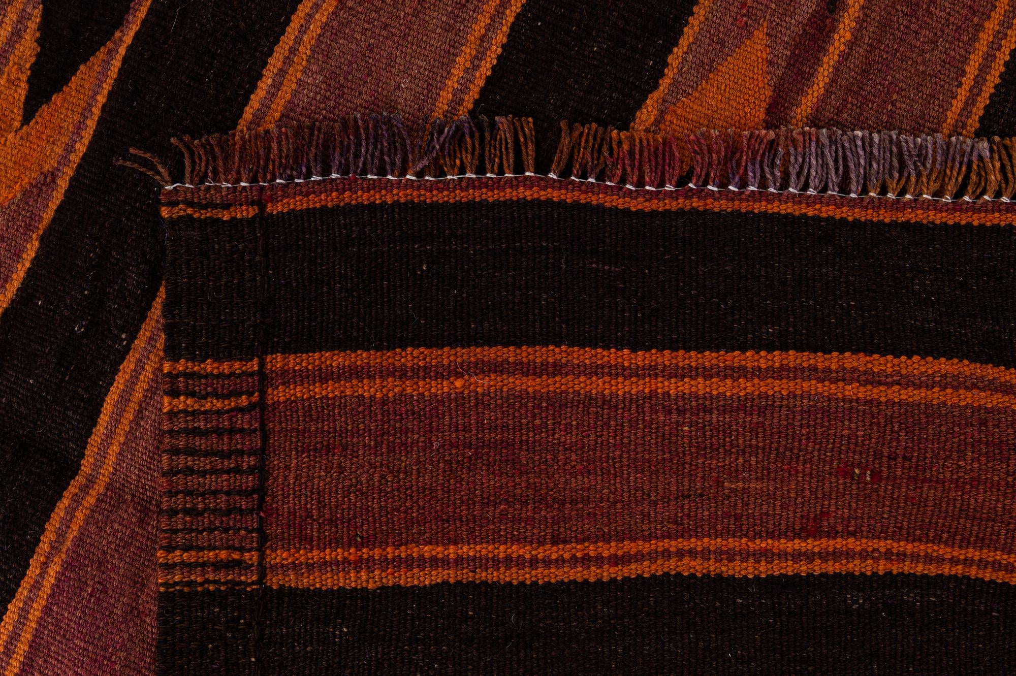 150cm x 250cm Tejido a mano Kilim Fars Alfombra Lana