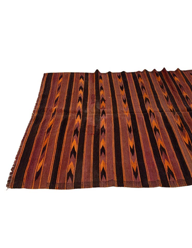 Detail image of 5' x 8' 3 Hand Woven Kilim Fars Wool Rug