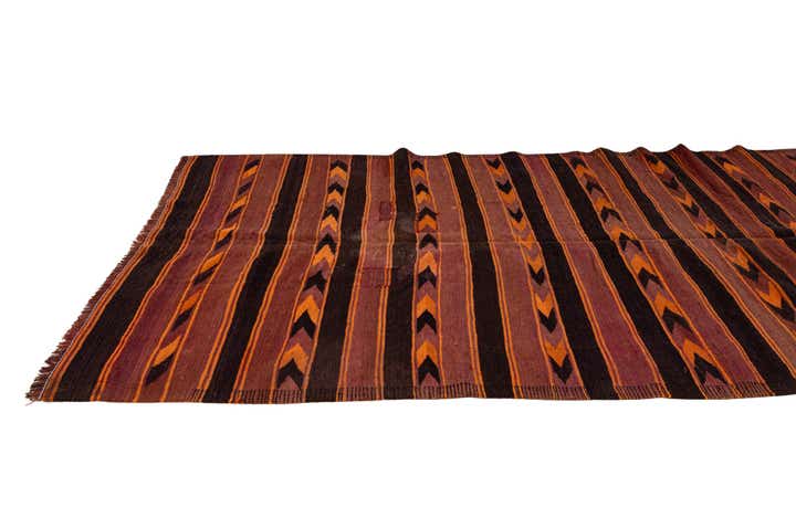 150cm x 250cm Hand Woven Kilim Fars Wool Rug