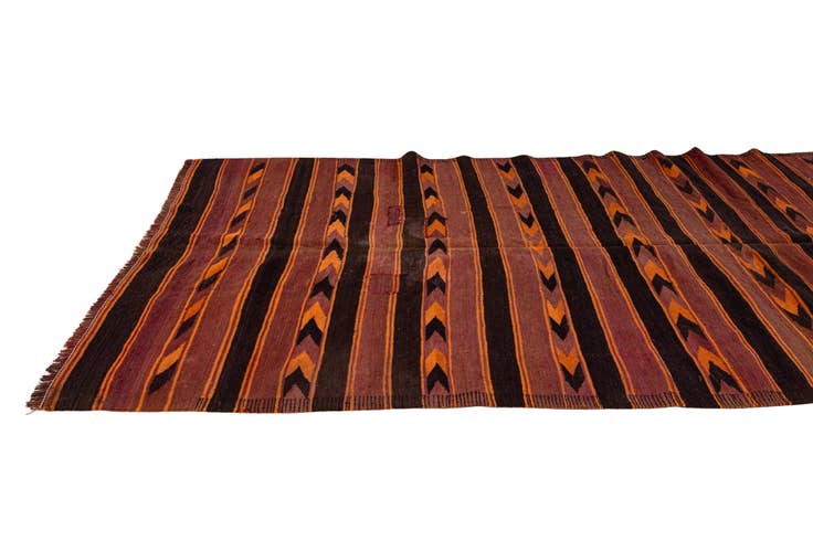 Detail image of 150cm x 250cm Hand Woven Kilim Fars Wool Rug