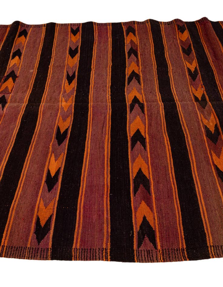 Detail image of 5' x 8' 3 Hand Woven Kilim Fars Wool Rug